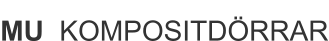 MU  KOMPOSITDÖRRAR
